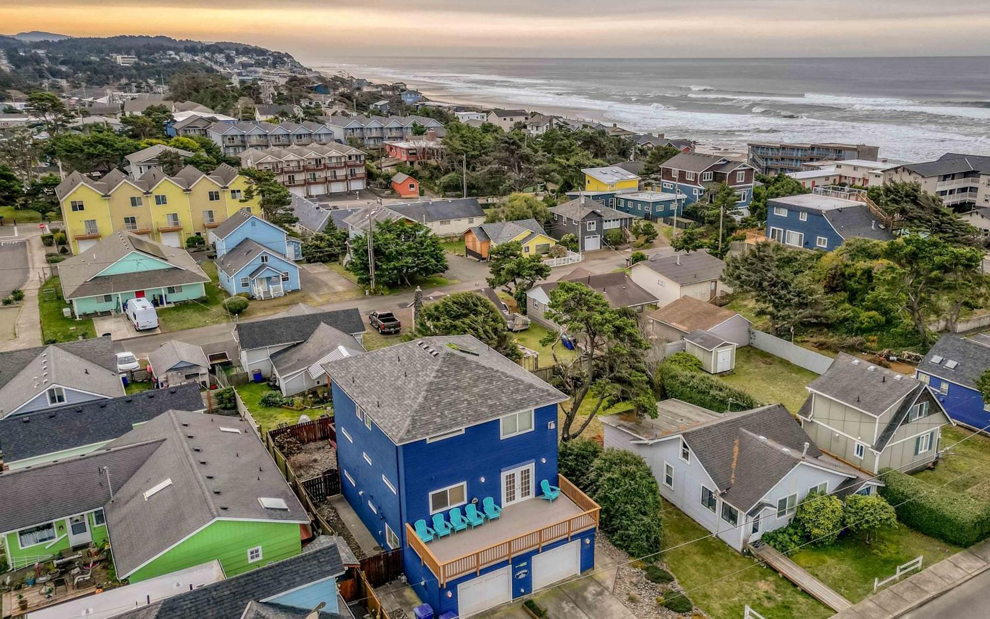 Villa The Blue Crab Lincoln City Esterno foto
